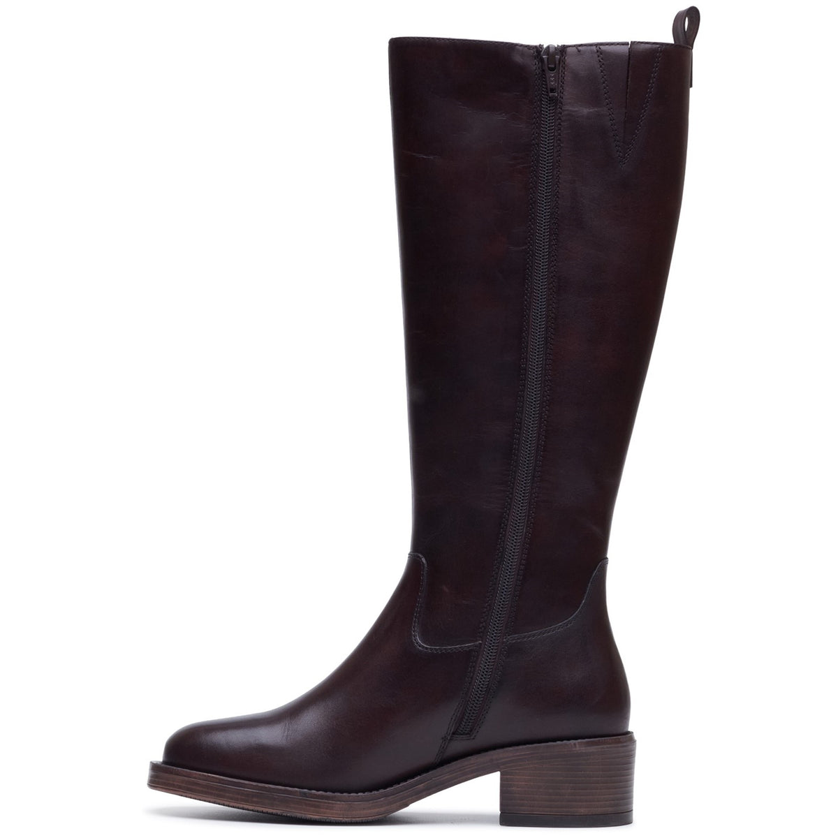 Hush Puppies Womens Antonia Long Boot Chocolate