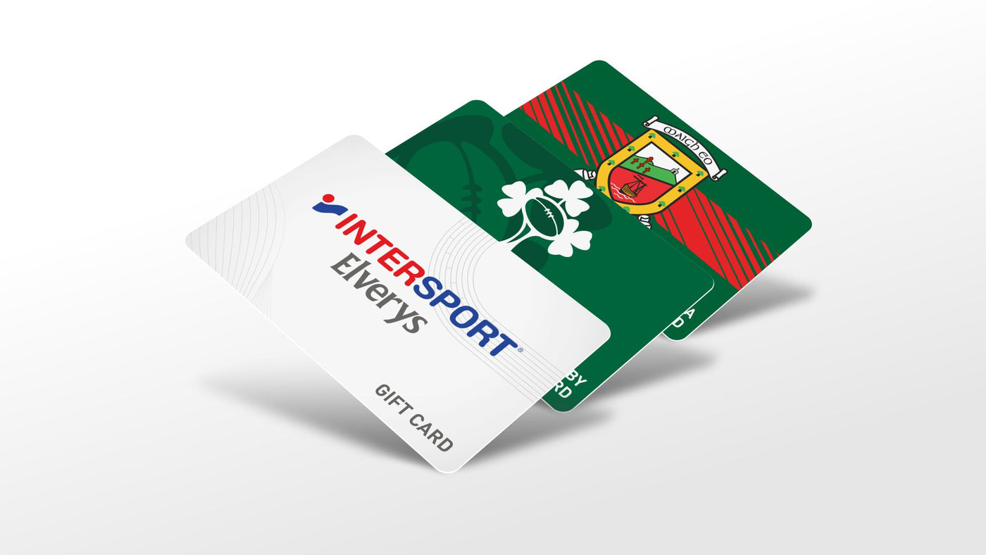 Variants of Gift Cards available at Elverys
