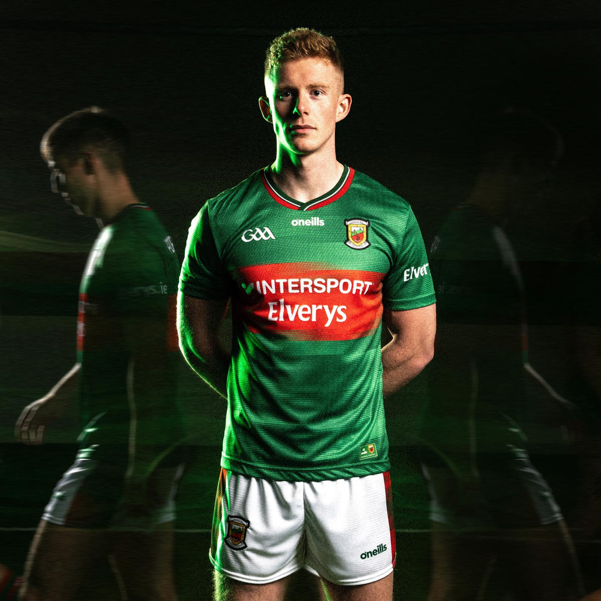O'Neills Mayo GAA 2027 Mens Player Fit Home Jersey