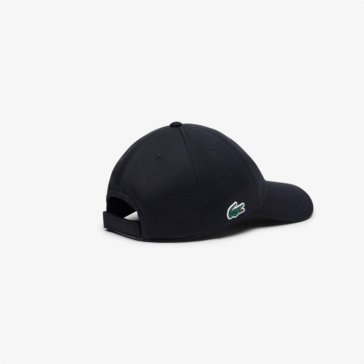 Lacoste Unisex Adult Tech Logo Cotton Twill Baseball Cap Black