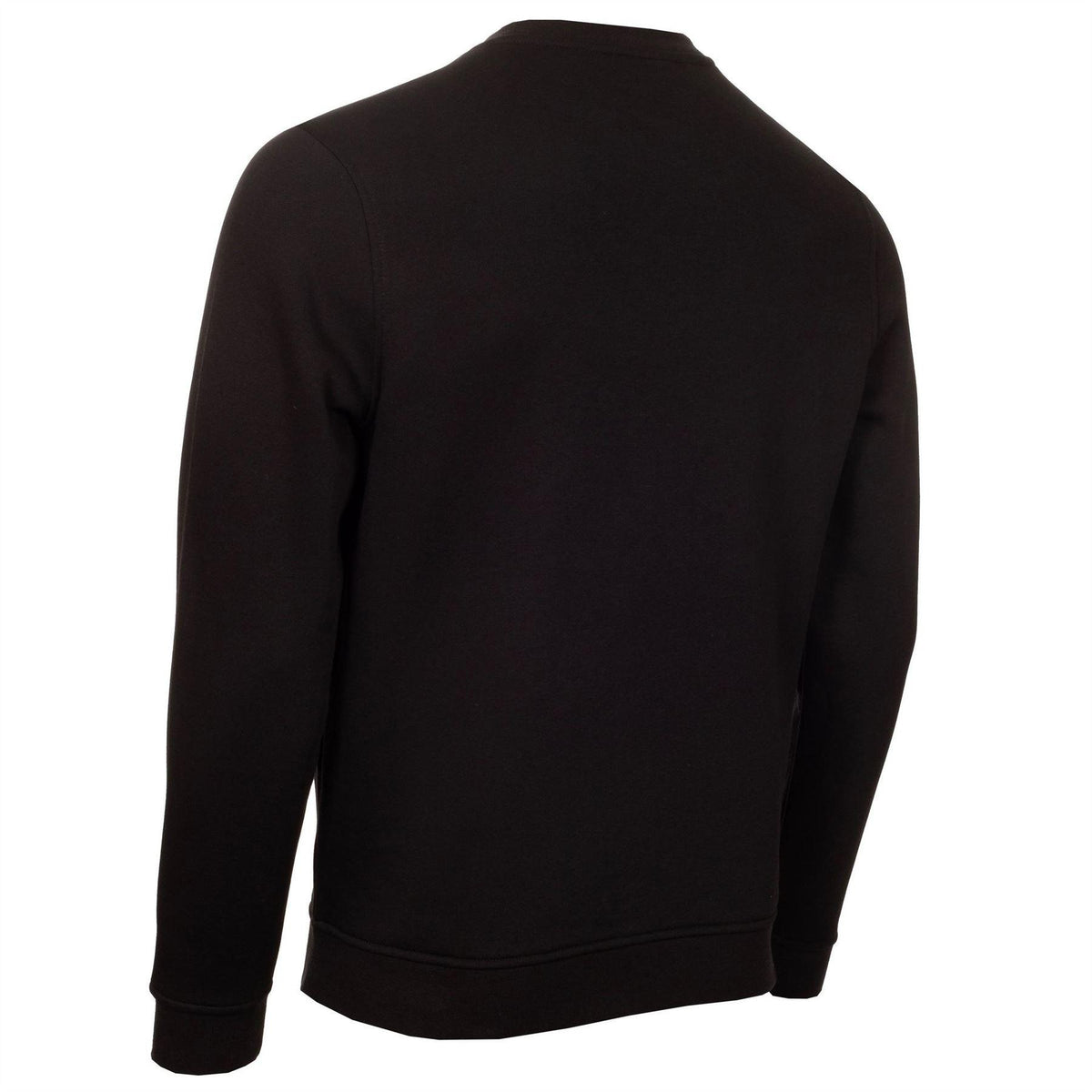 Calvin Klein Mens Embroidered Logo Jumper Black
