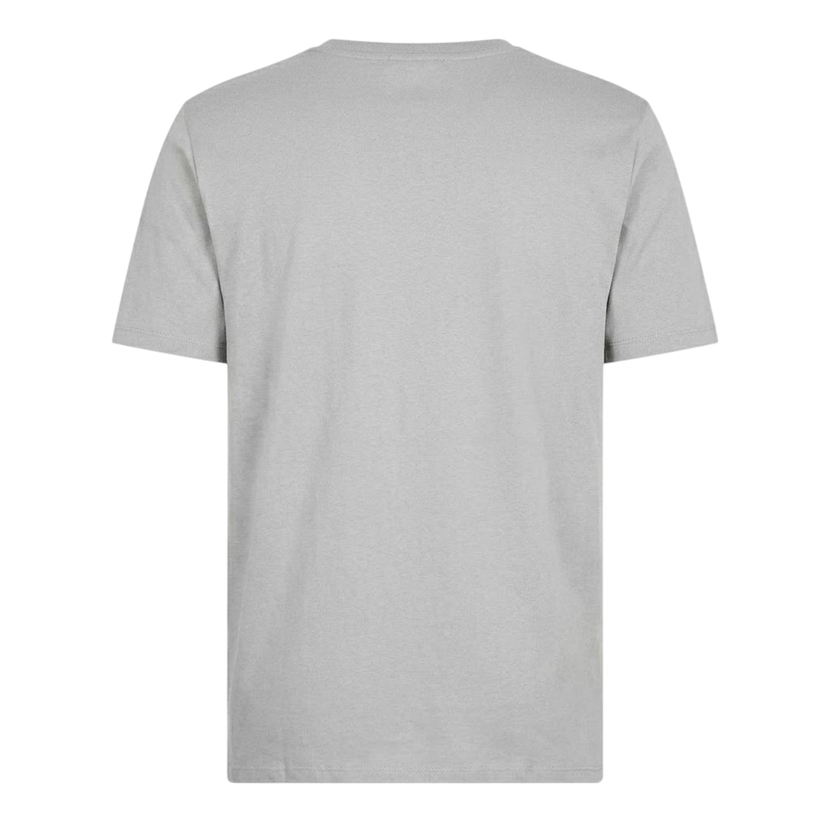 Calvin Klein Mens Box Logo Cotton Crew Neck Regular T-Shirt Grey