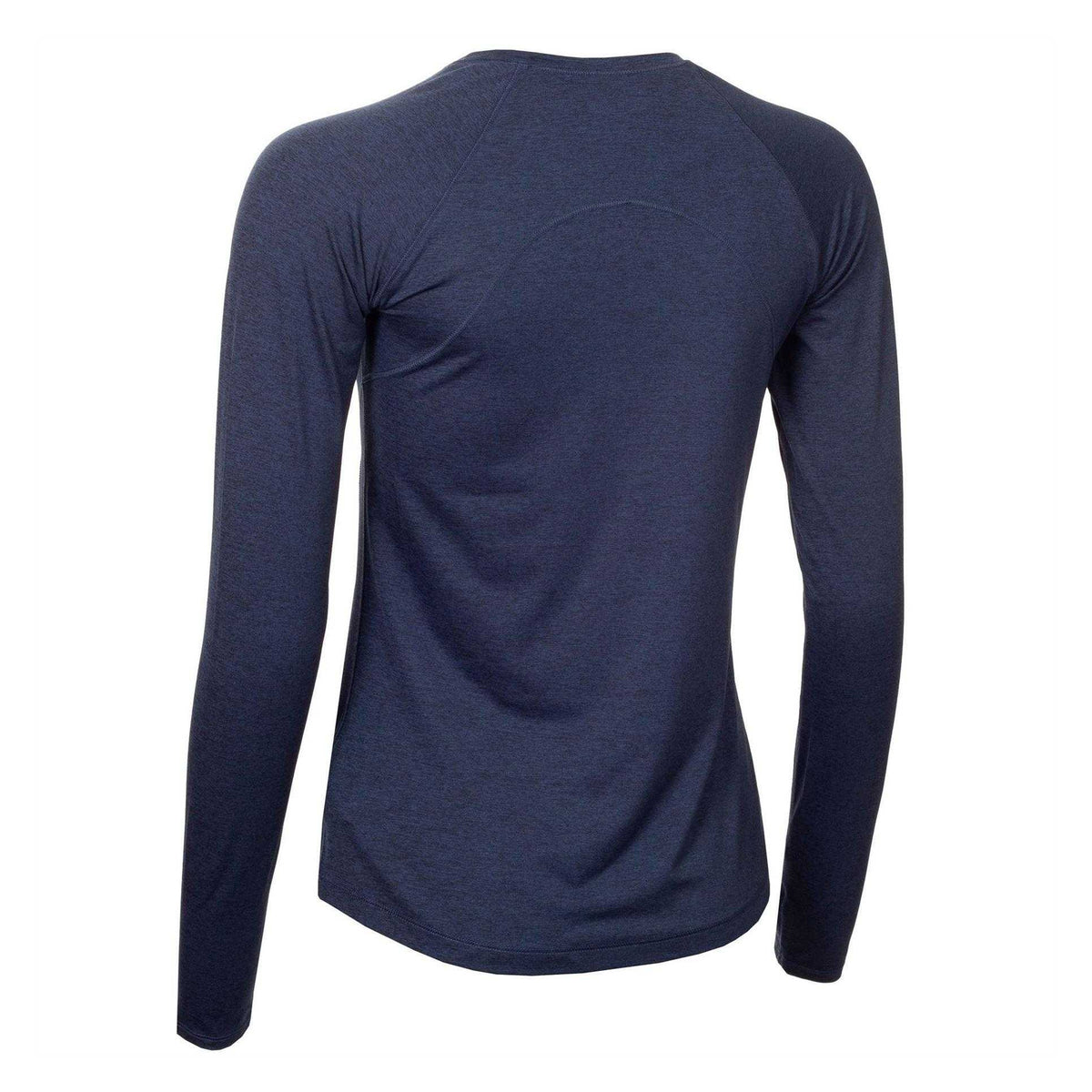 Calvin Klein Womens Long-Sleeved T-Shirt Navy Marl