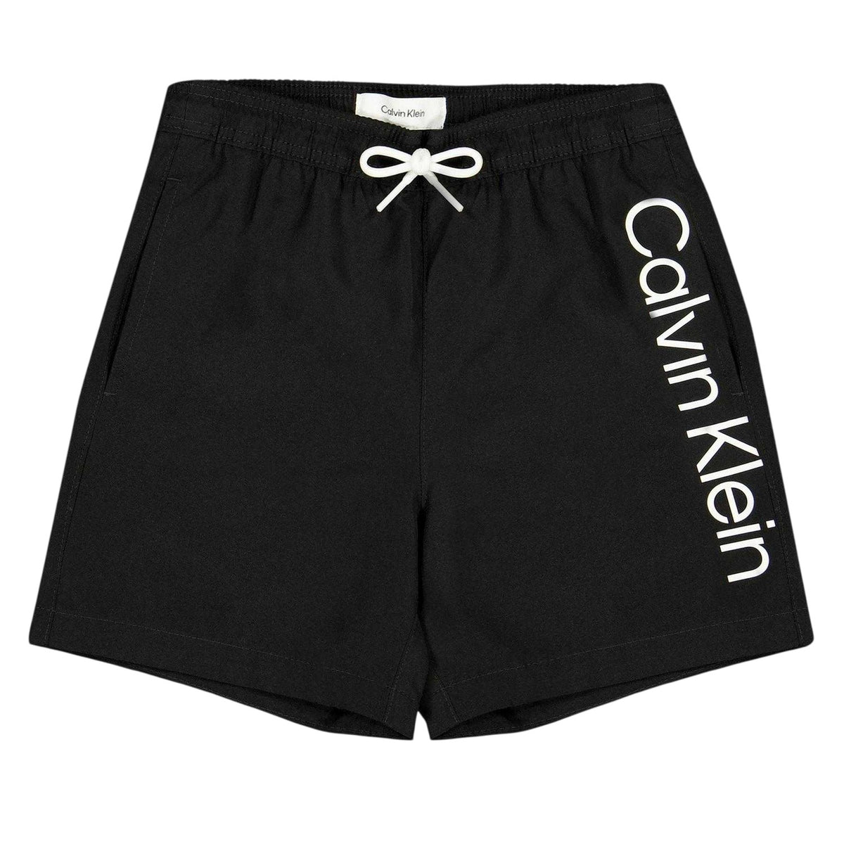 Calvin Klein Kids Logo Swim Shorts Black