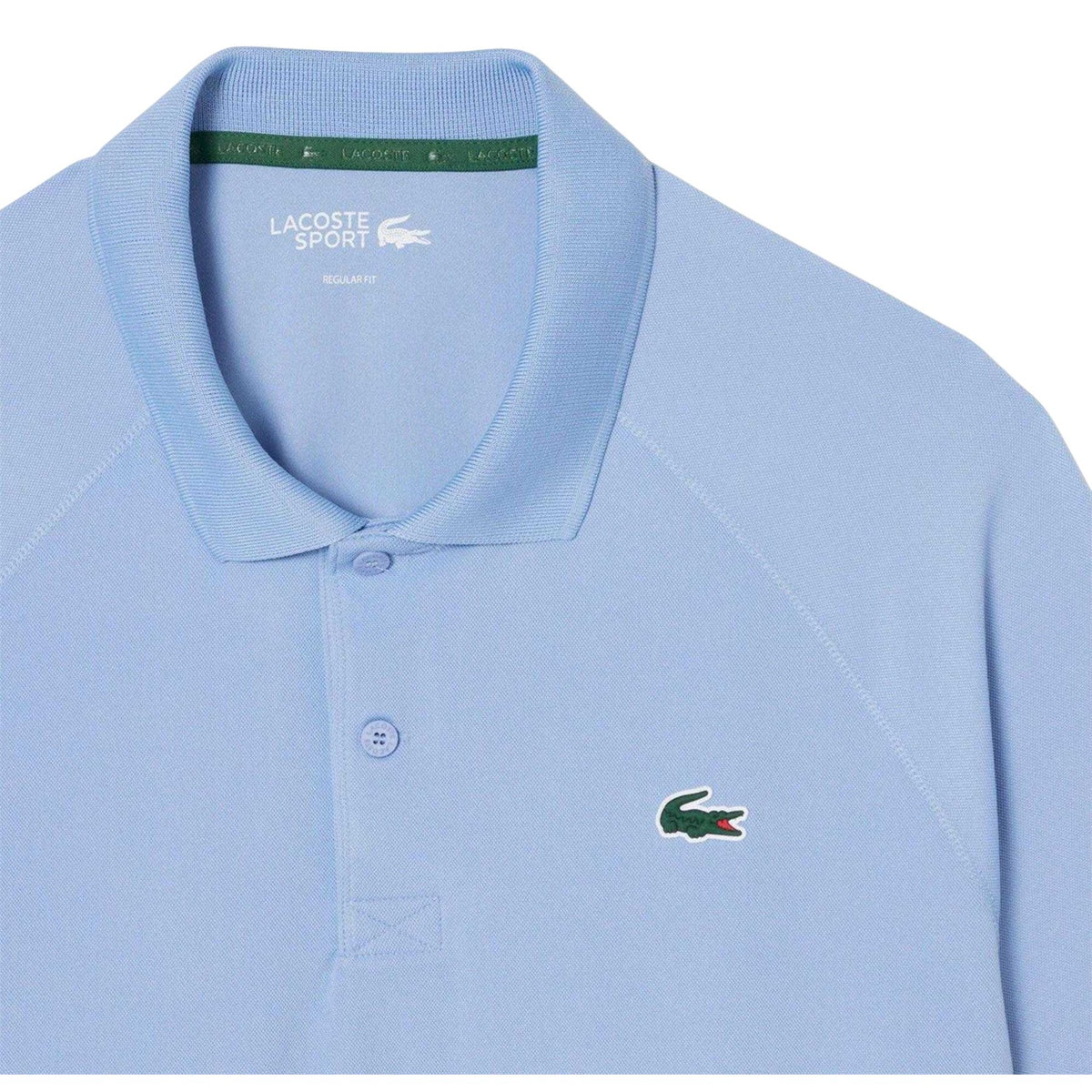 Lacoste Mens Ultra Dry Regular Tennis Polo Shirt Blue