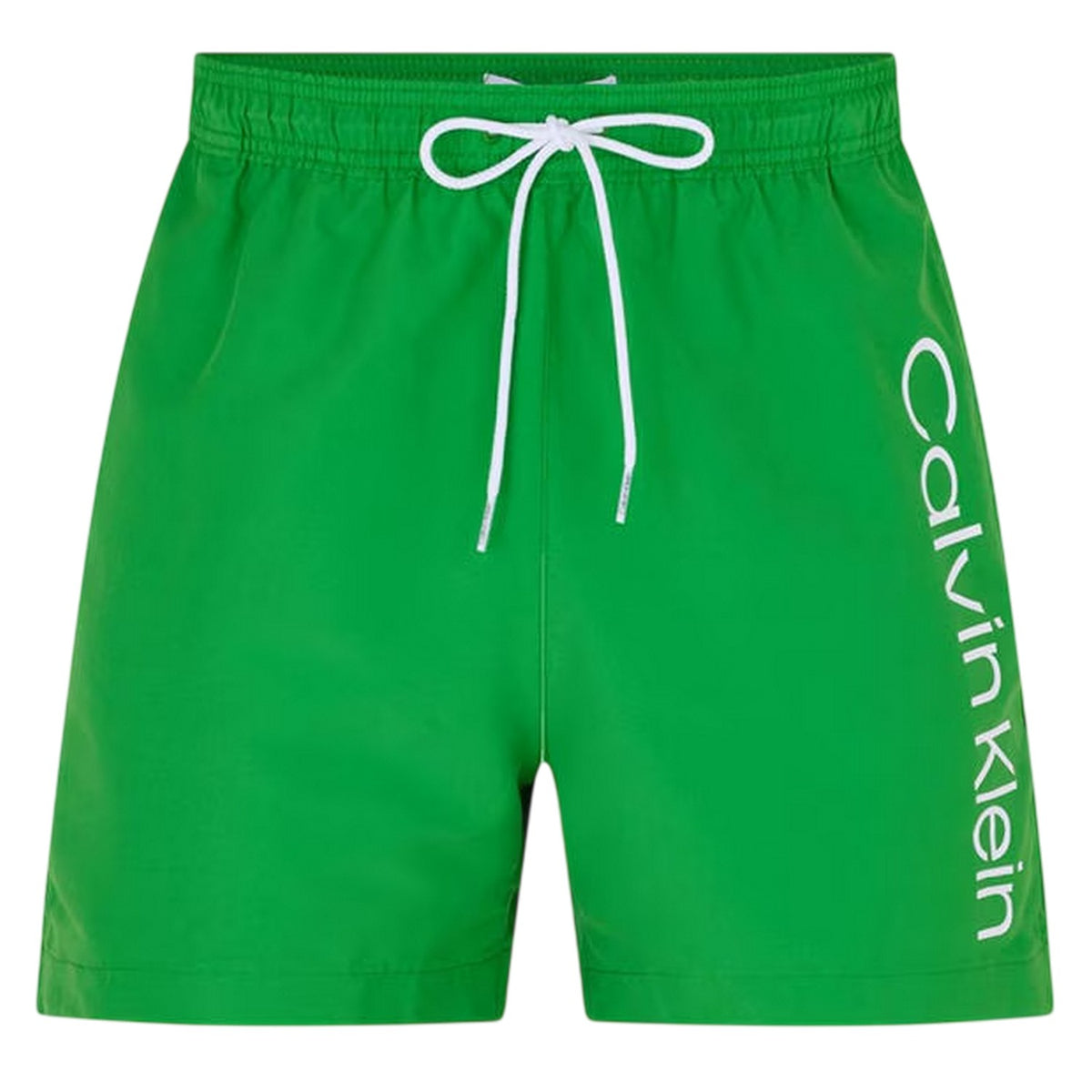 Calvin Klein Mens Logo Polyester Swim Shorts Apple Green