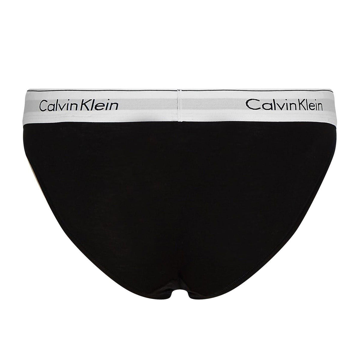 Calvin Klein Womens Cotton Blend Lightweight Modern Briefs Black