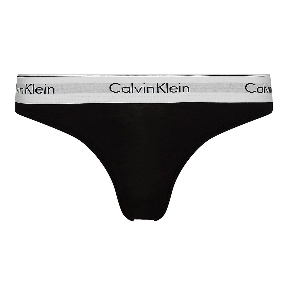 Calvin Klein Womens Cotton Blend Lightweight Modern Briefs Black