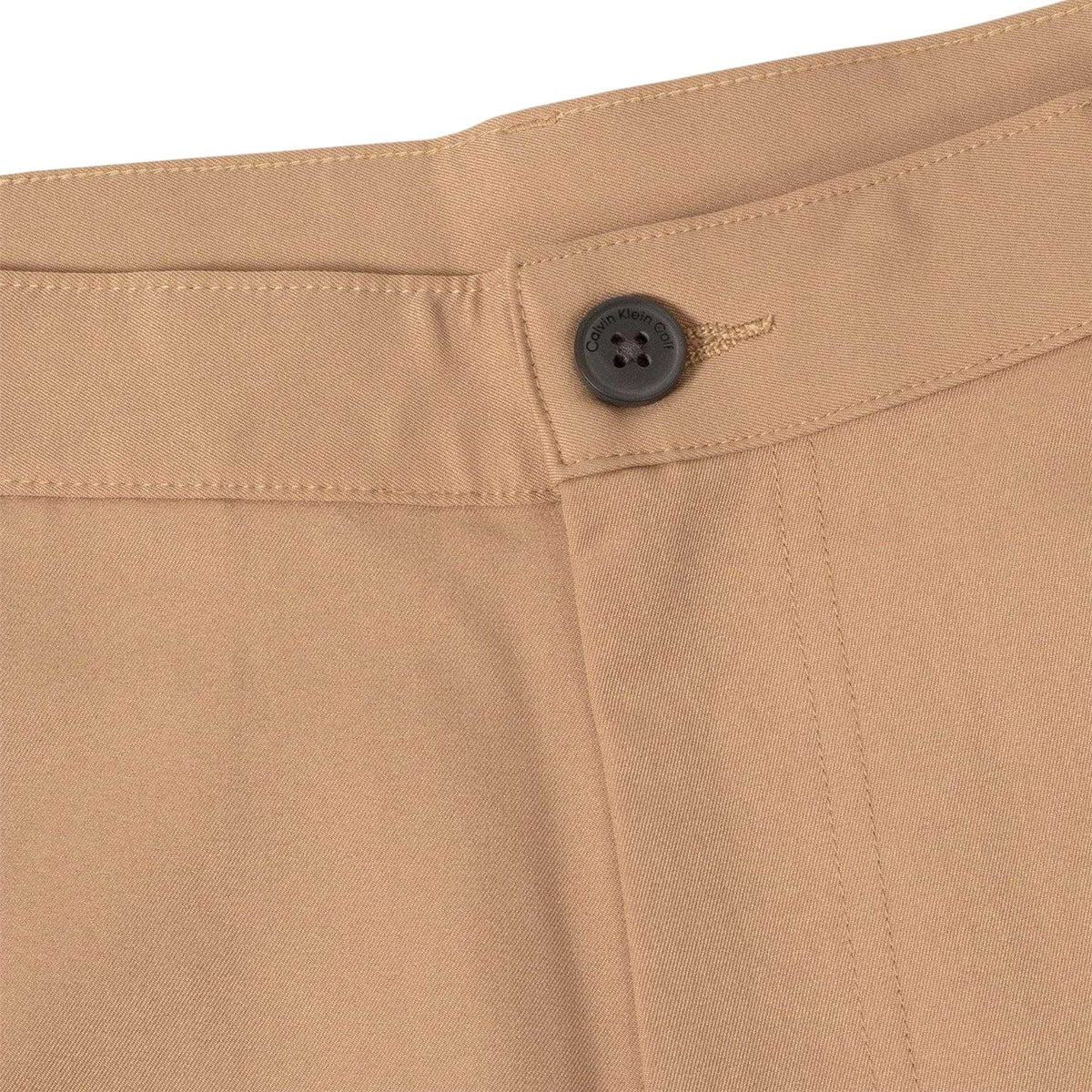Calvin Klein Mens Tech Golf Shorts Stone