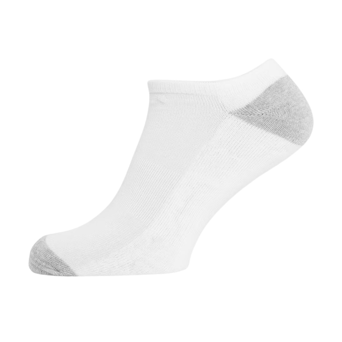 Calvin Klein Mens Logo Trainer Socks (Pack of 3) White