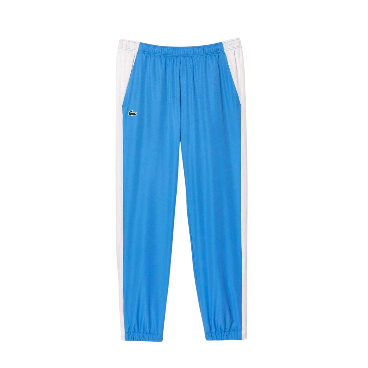 Lacoste Mens Colour Block Tapered Tracksuit Bottoms Ethereal