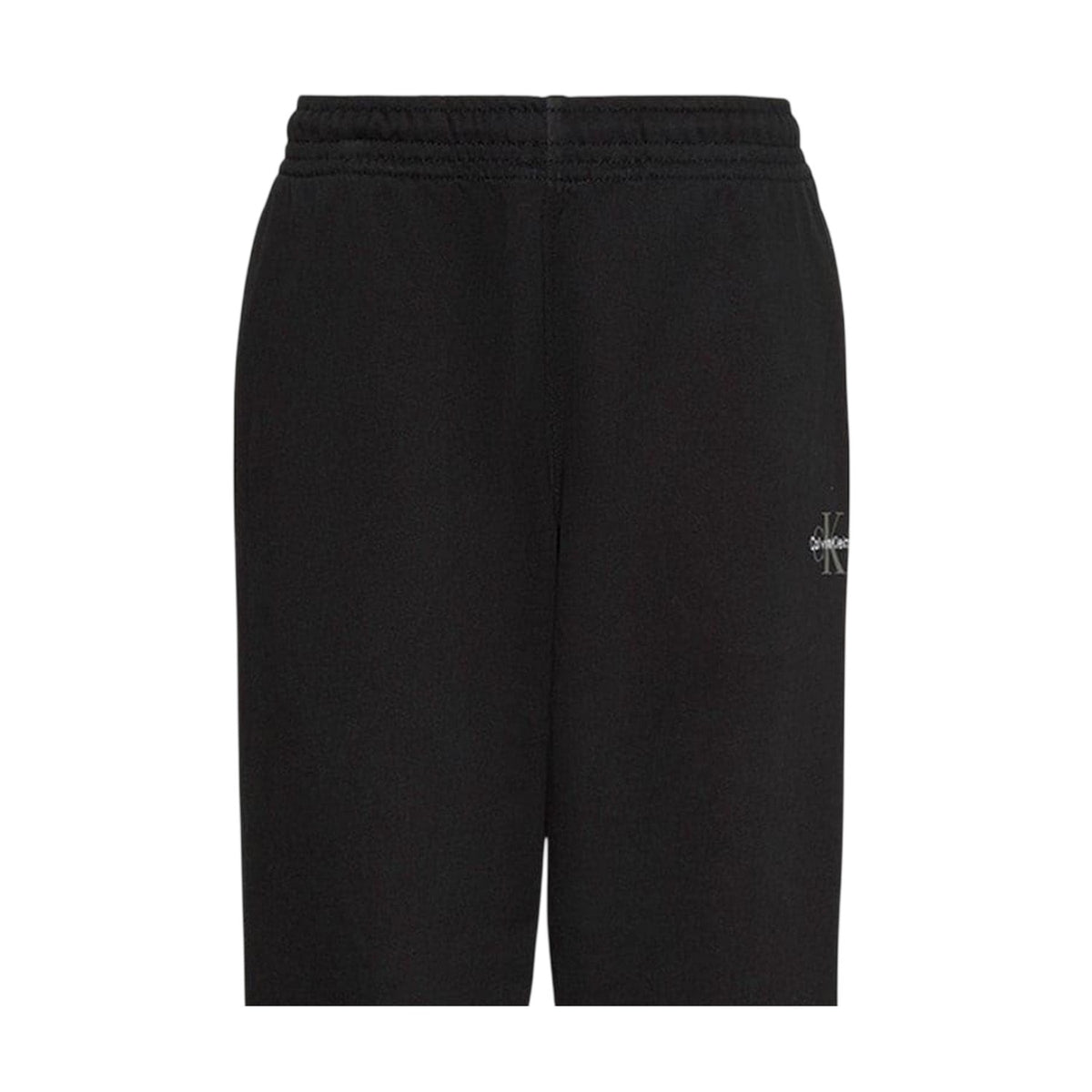 Calvin Klein Womens Fleece Patterned Joggers Black