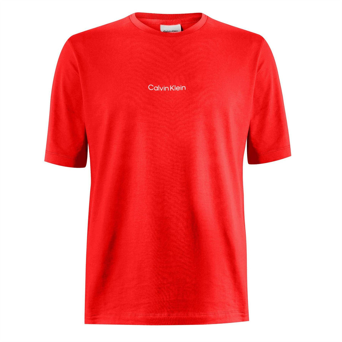 Calvin Klein Mens T-Shirt Red