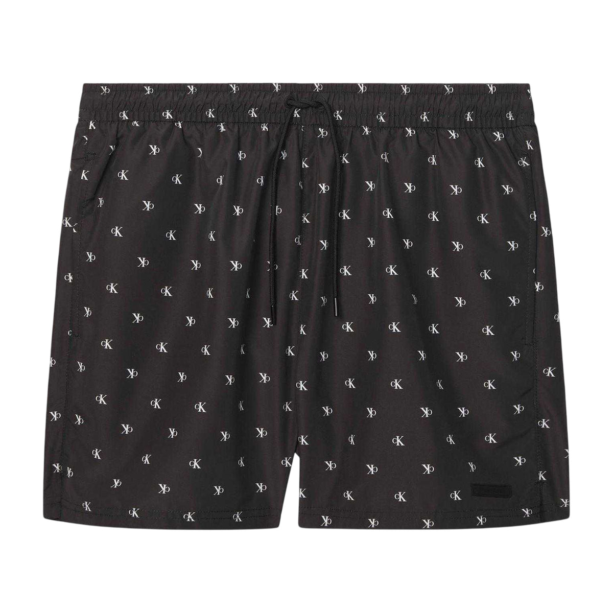 Calvin Klein Mens Logo Swim Shorts Black