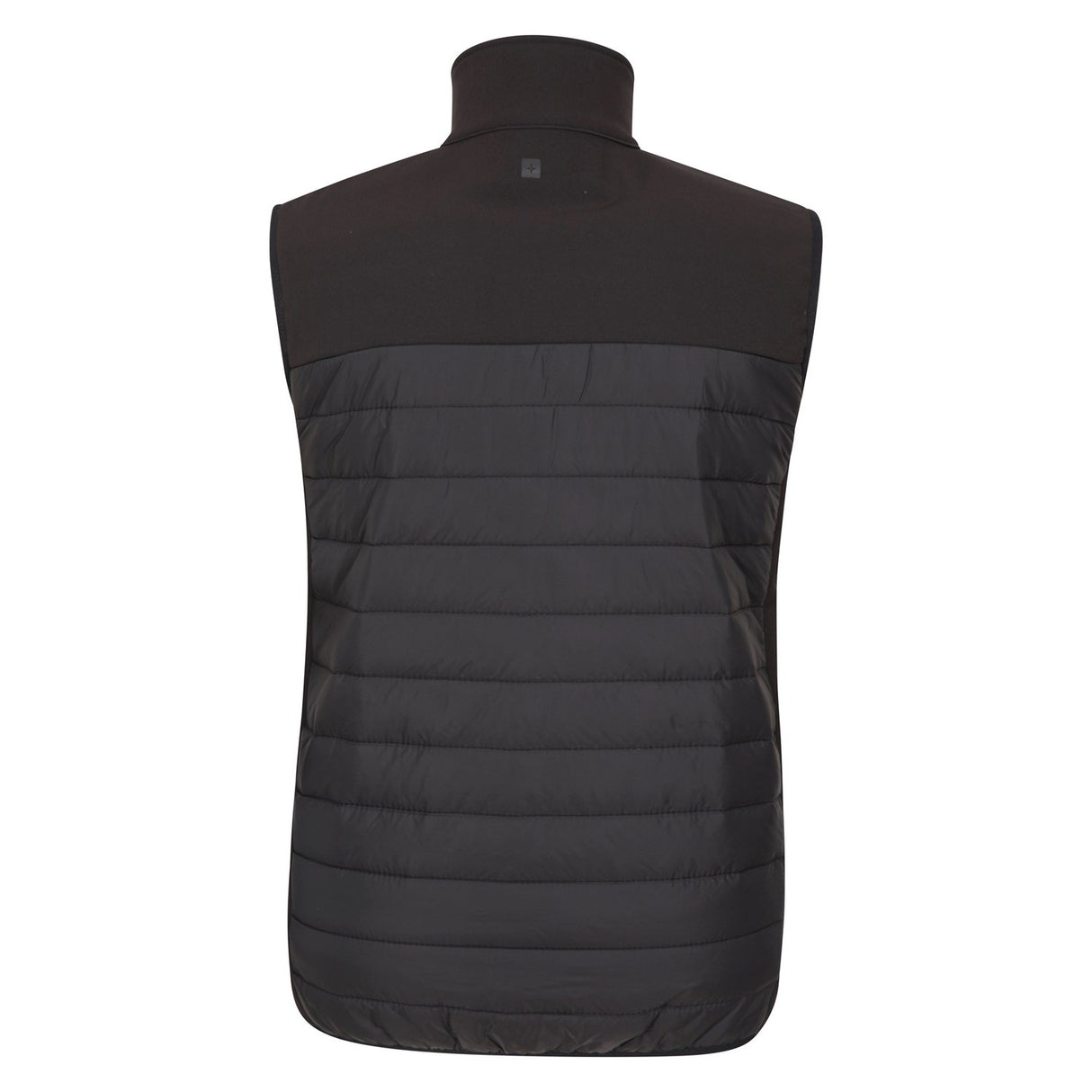 Mountain Warehouse Mens Turbine II Hybrid Padded Gilet Black