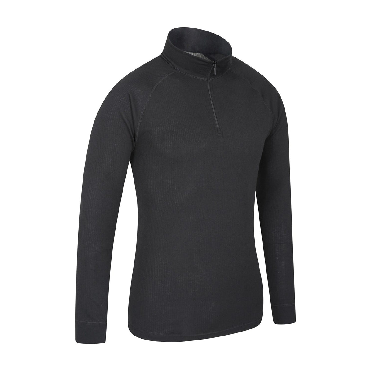 Mountain Warehouse Mens Talus Base Layer Top (Pack of 2) Black
