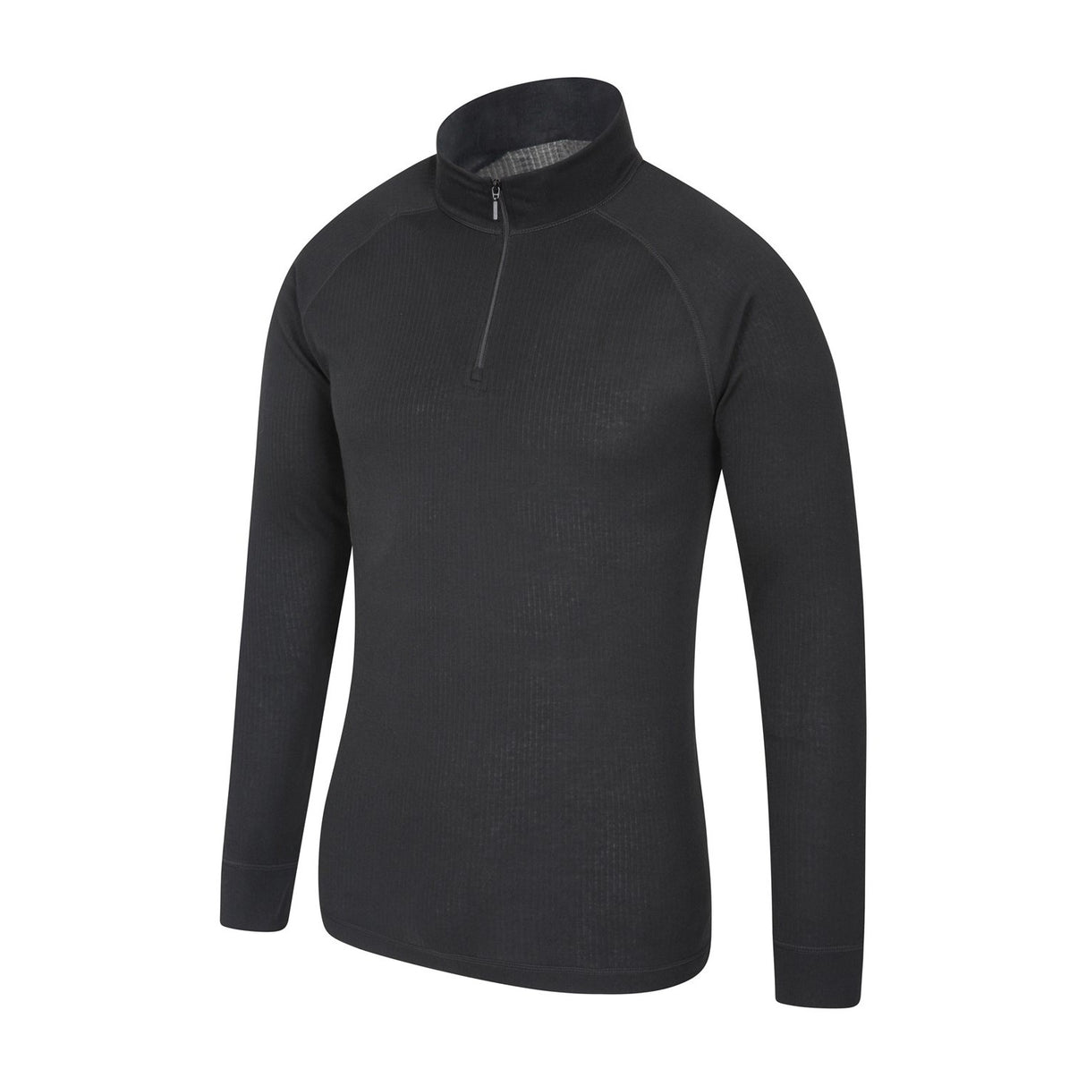 Mountain Warehouse Mens Talus Base Layer Top (Pack of 2) Black
