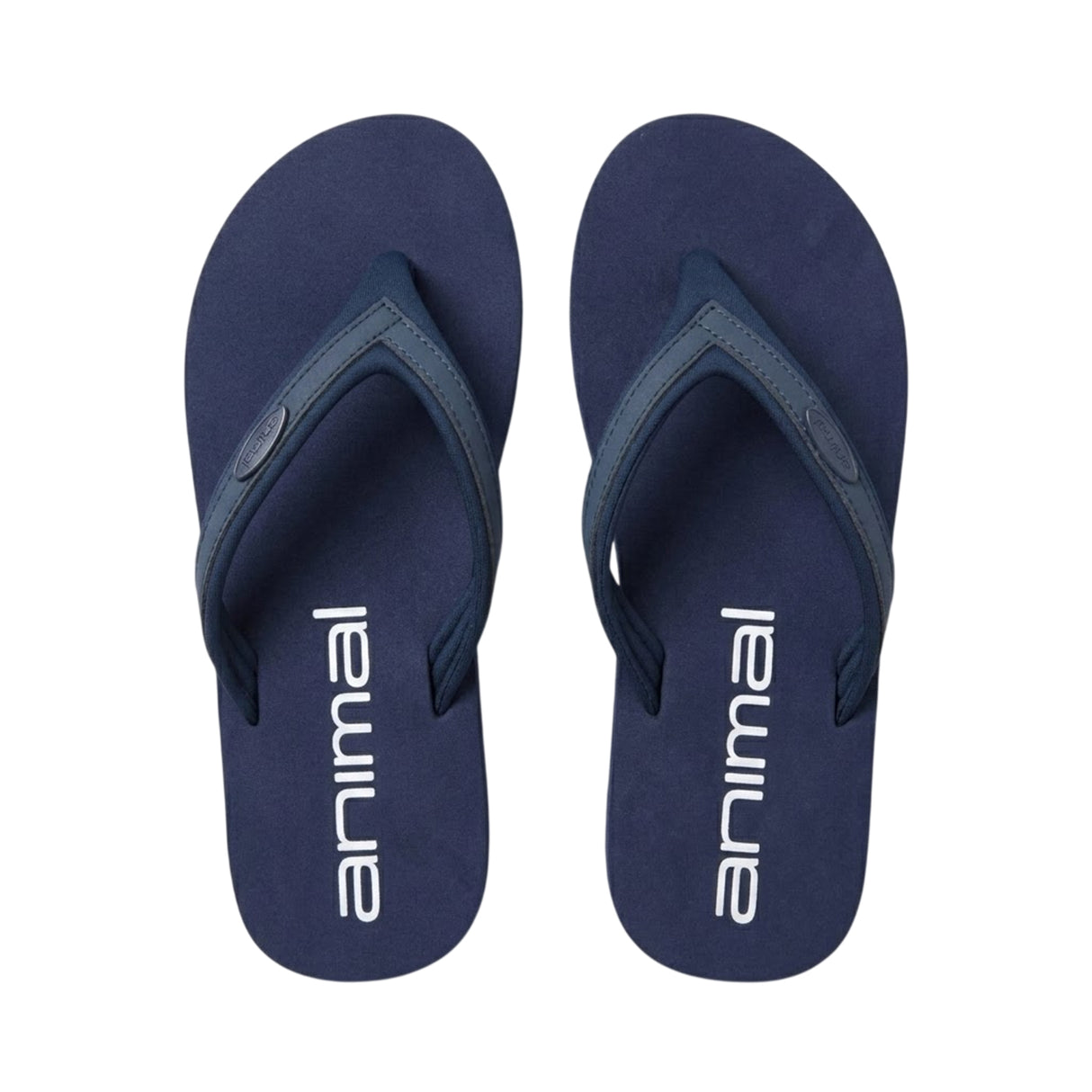 Animal Womens Swish Recycled Flip Flops Navy