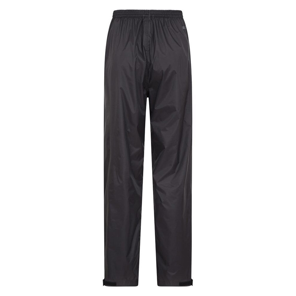 Mountain Warehouse Mens Pakka Waterproof Over Trousers Black