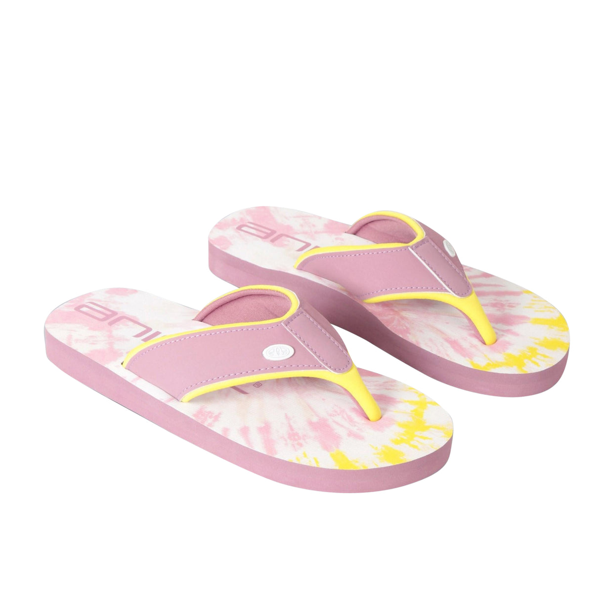 Animal Kids Swish Recycled Flip Flops Fuchsia