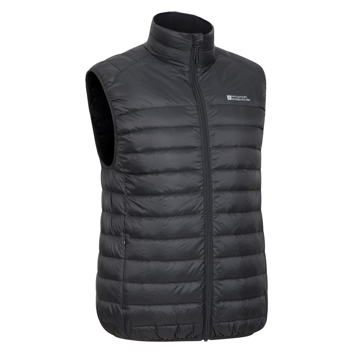 Mountain Warehouse Mens Featherweight II Gilet Black