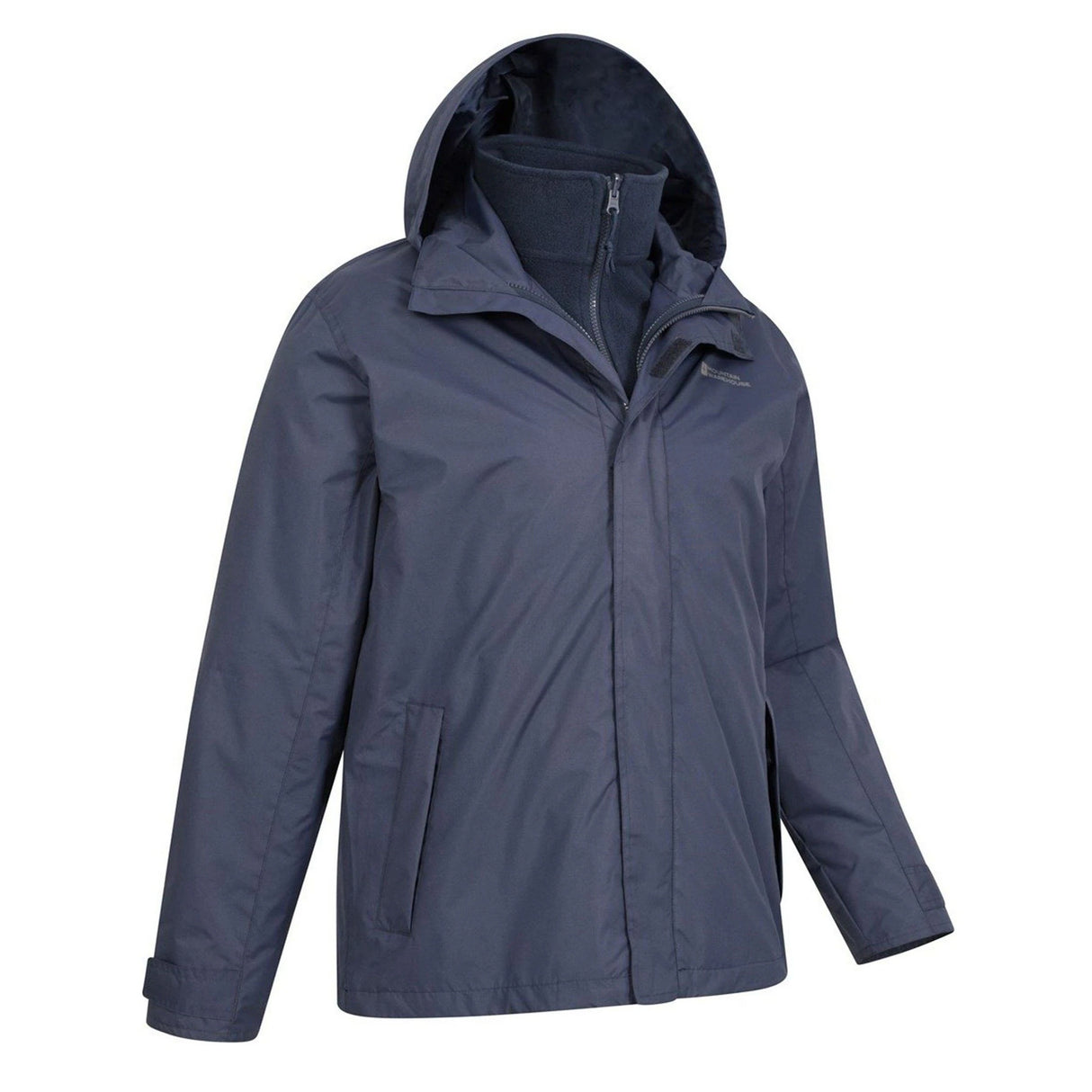 Mountain Warehouse Mens Fell II 3 in 1 Jacket Navy