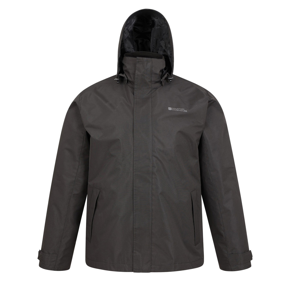 Mountain Warehouse Mens Fell II 3 in 1 Jacket Black