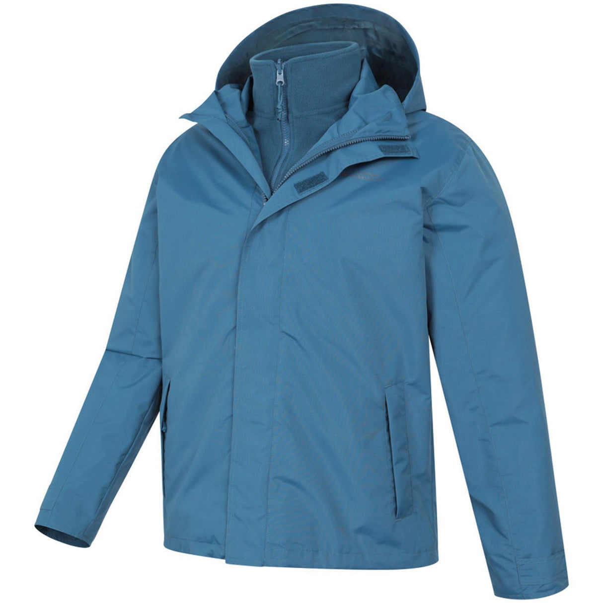 Mountain Warehouse Mens Fell II 3 in 1 Jacket Dark Blue
