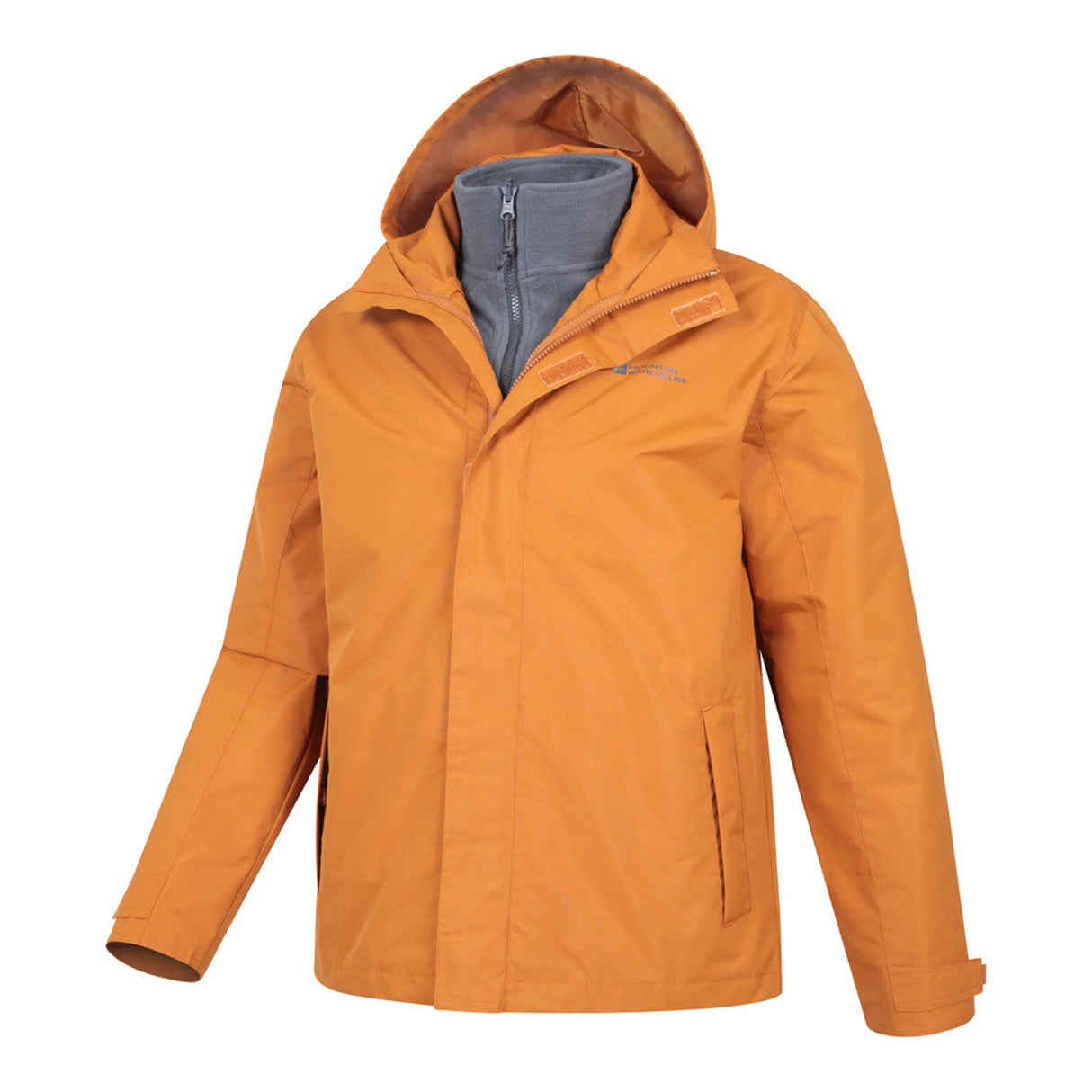 Mountain Warehouse Mens Fell II 3 in 1 Jacket Burnt Orange