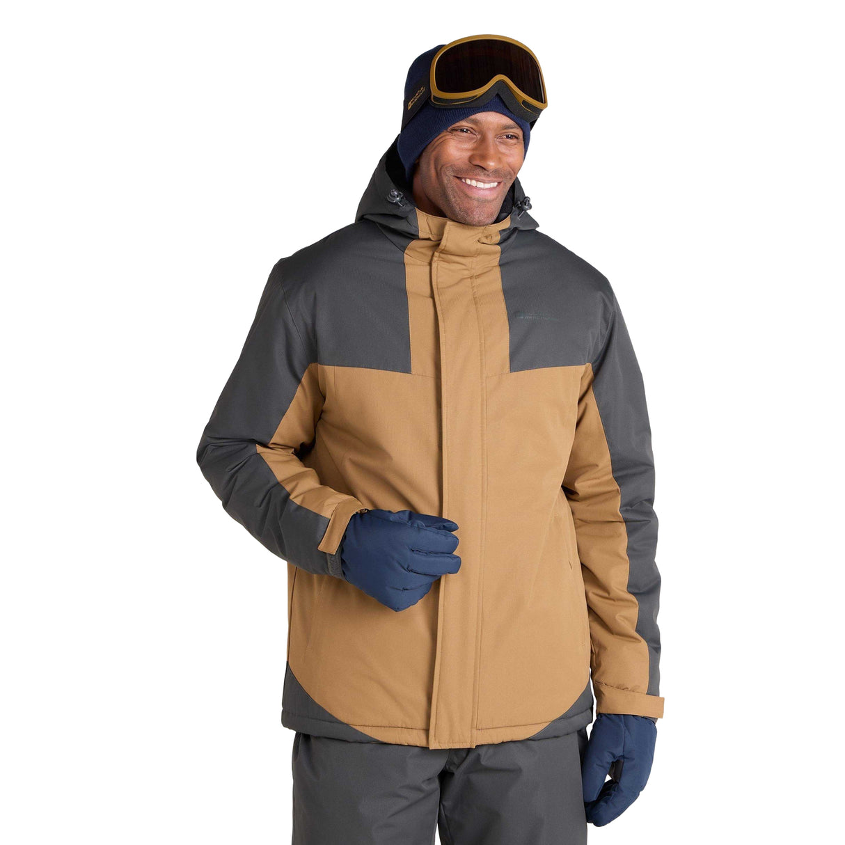Mountain Warehouse Mens Dusk III Ski Jacket Tan