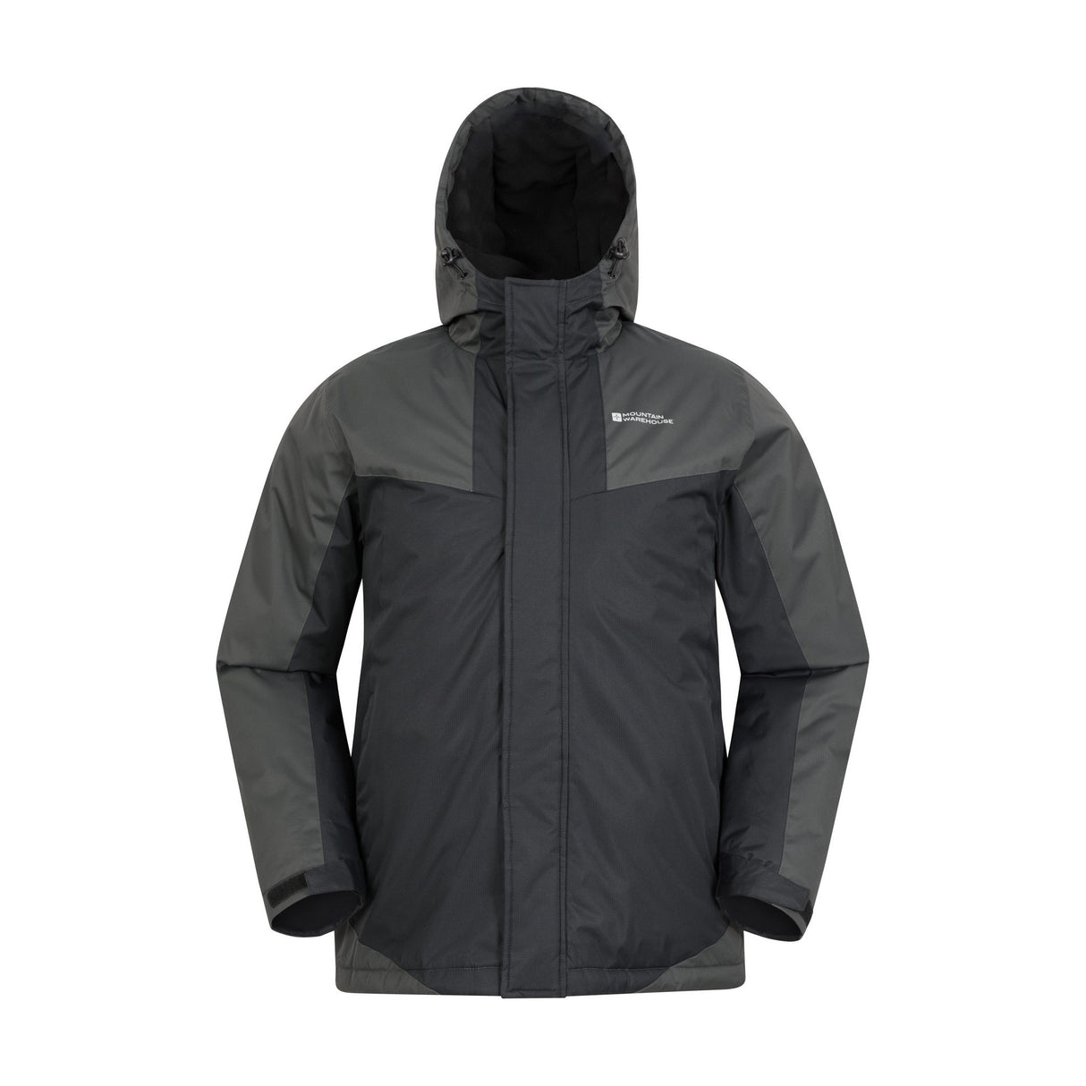 Mountain Warehouse Mens Dusk III Ski Jacket Black/Grey