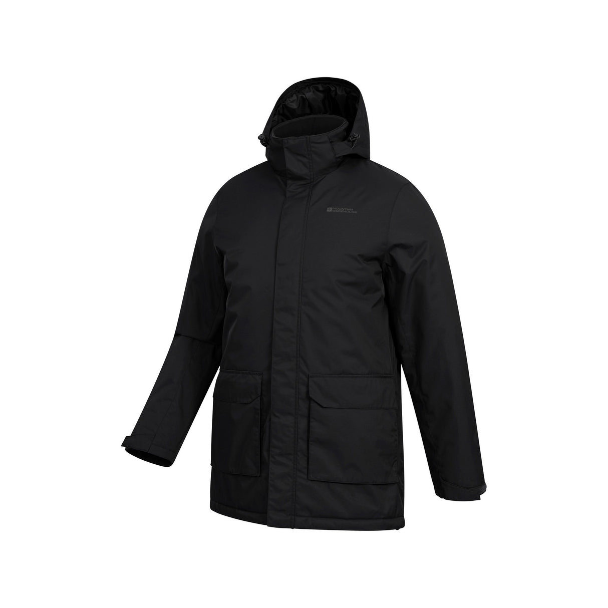 Mountain Warehouse Mens Ranger Padded Parka Black
