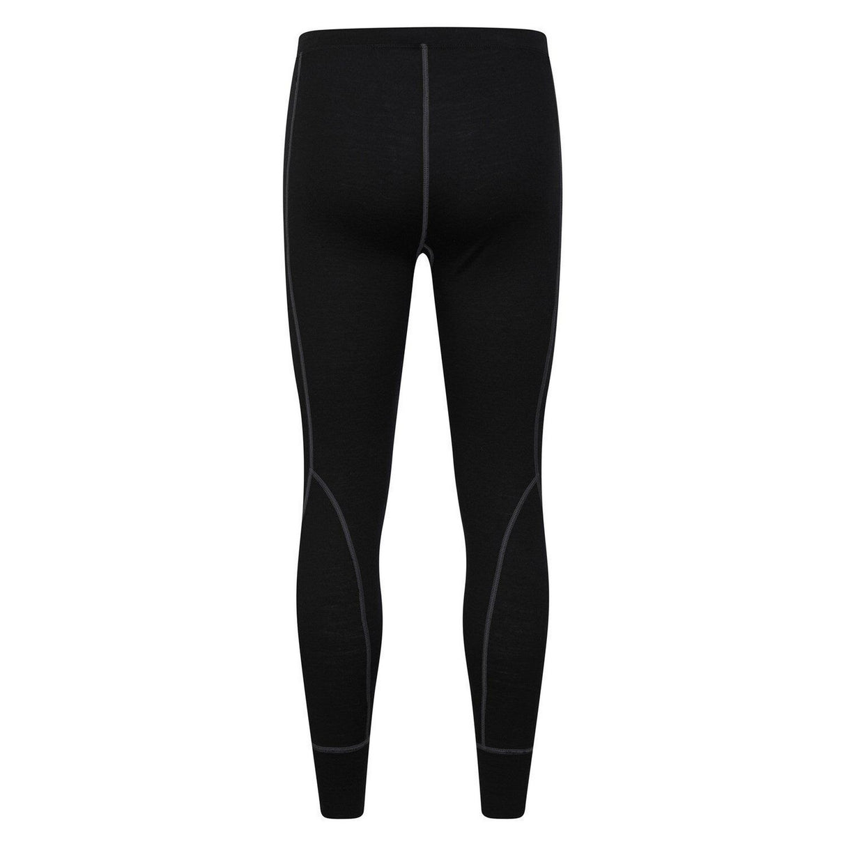Mountain Warehouse Mens Asgard Merino Wool Base Layer Set Black