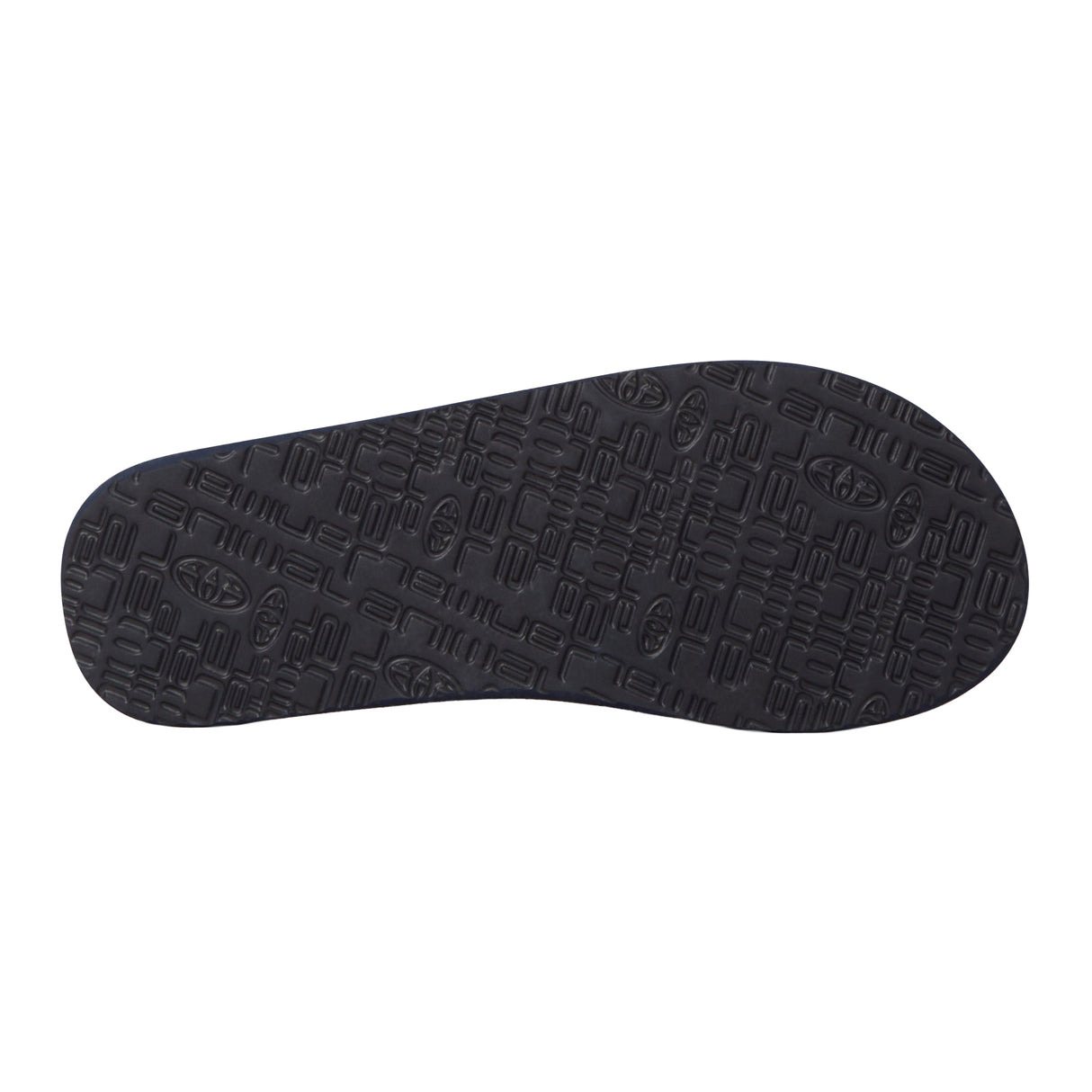 Animal Mens Jekyl Colour Block Recycled Flip Flops Blue