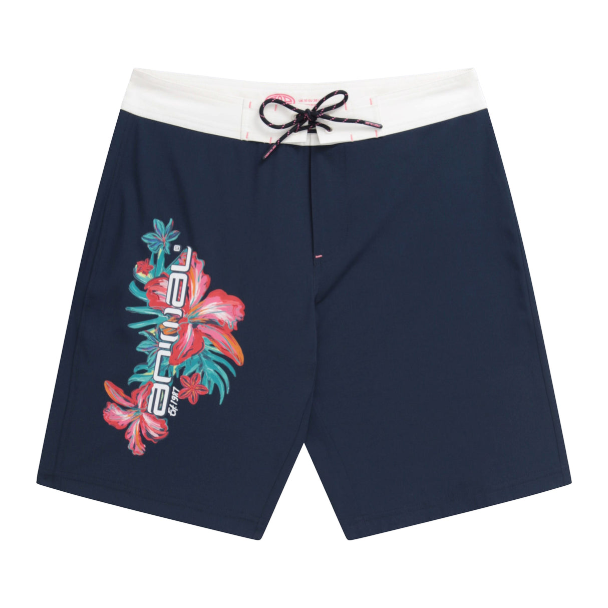 Animal Womens Nora Classic Floral Swim Shorts Indigo