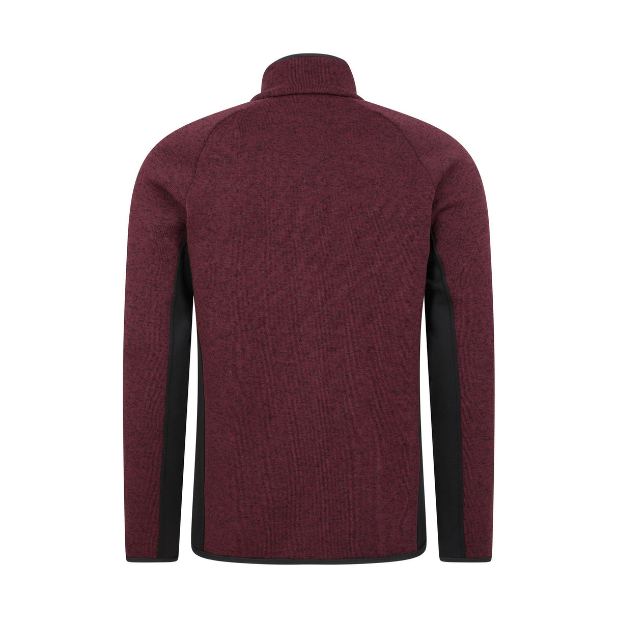 Mountain Warehouse Mens Treston Full Zip Fleece Jacket Burgundy