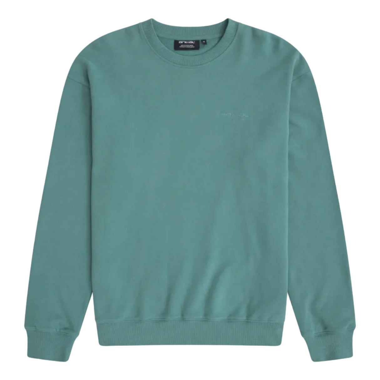 Animal Mens Jonah Organic Sweatshirt Green