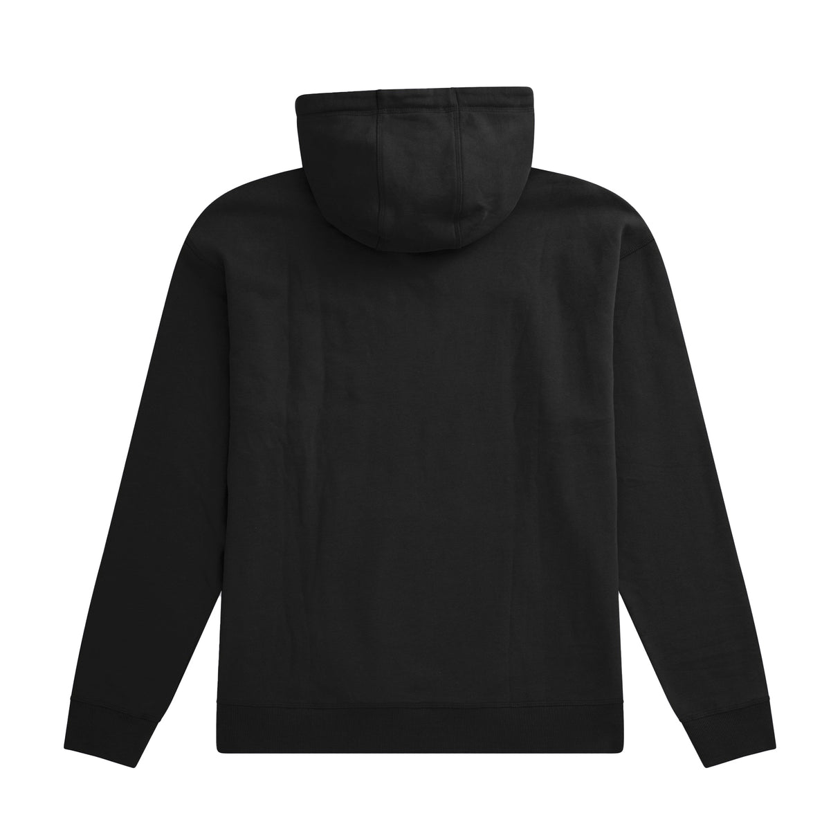 Animal Mens Icon Organic Drop Shoulder Hoodie Jet Black