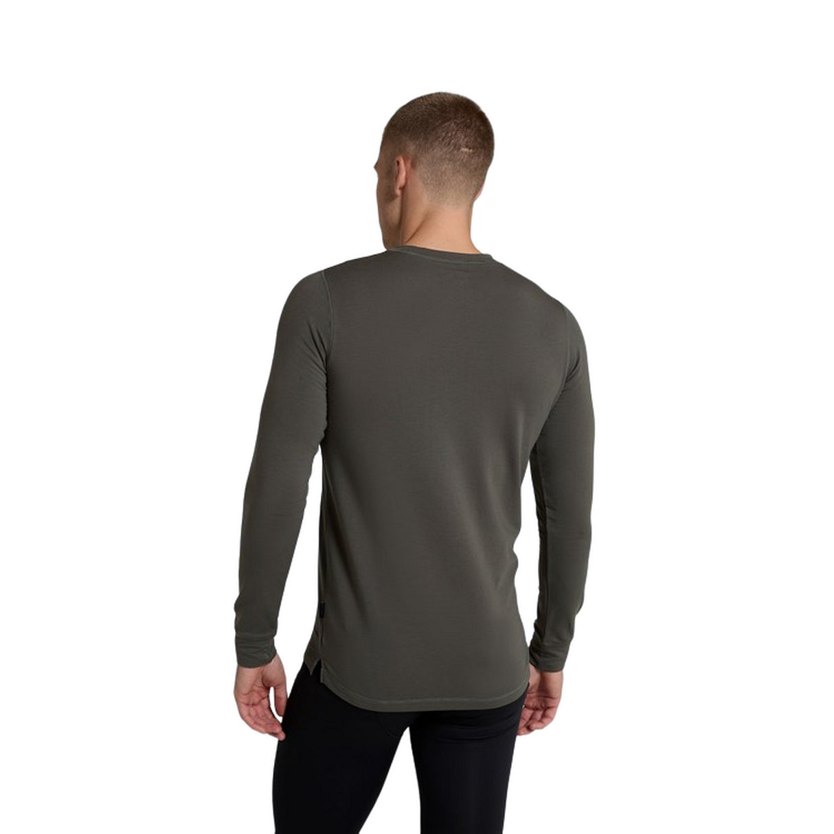 Animal Mens Blaze Base Layer Top Dark Khaki