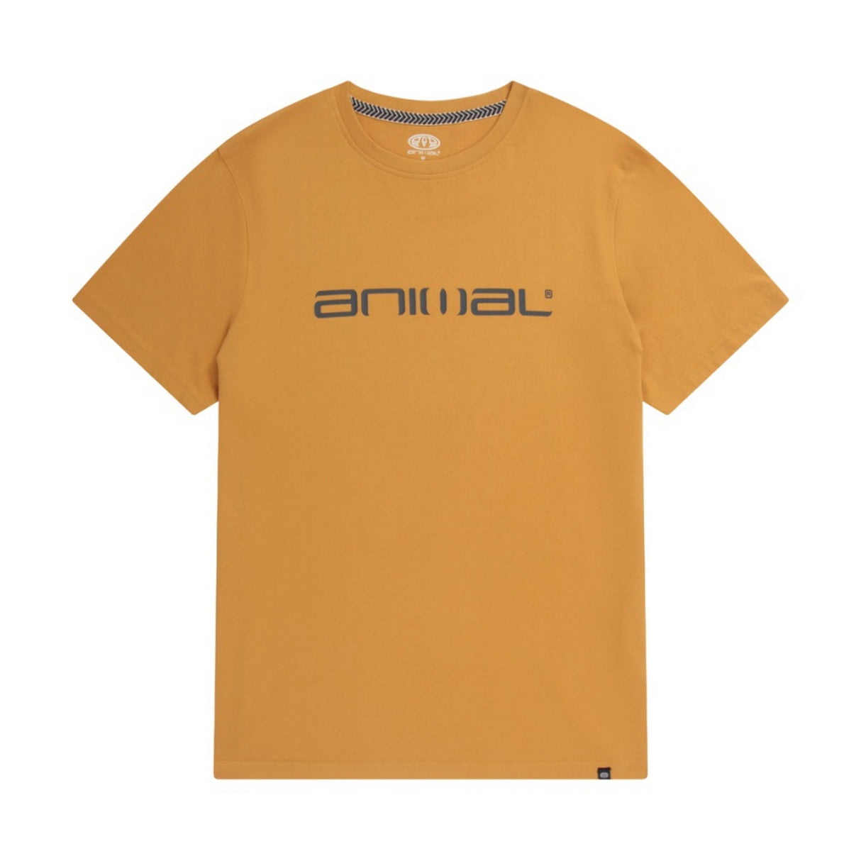 Animal Mens Classico Organic T-Shirt Mustard