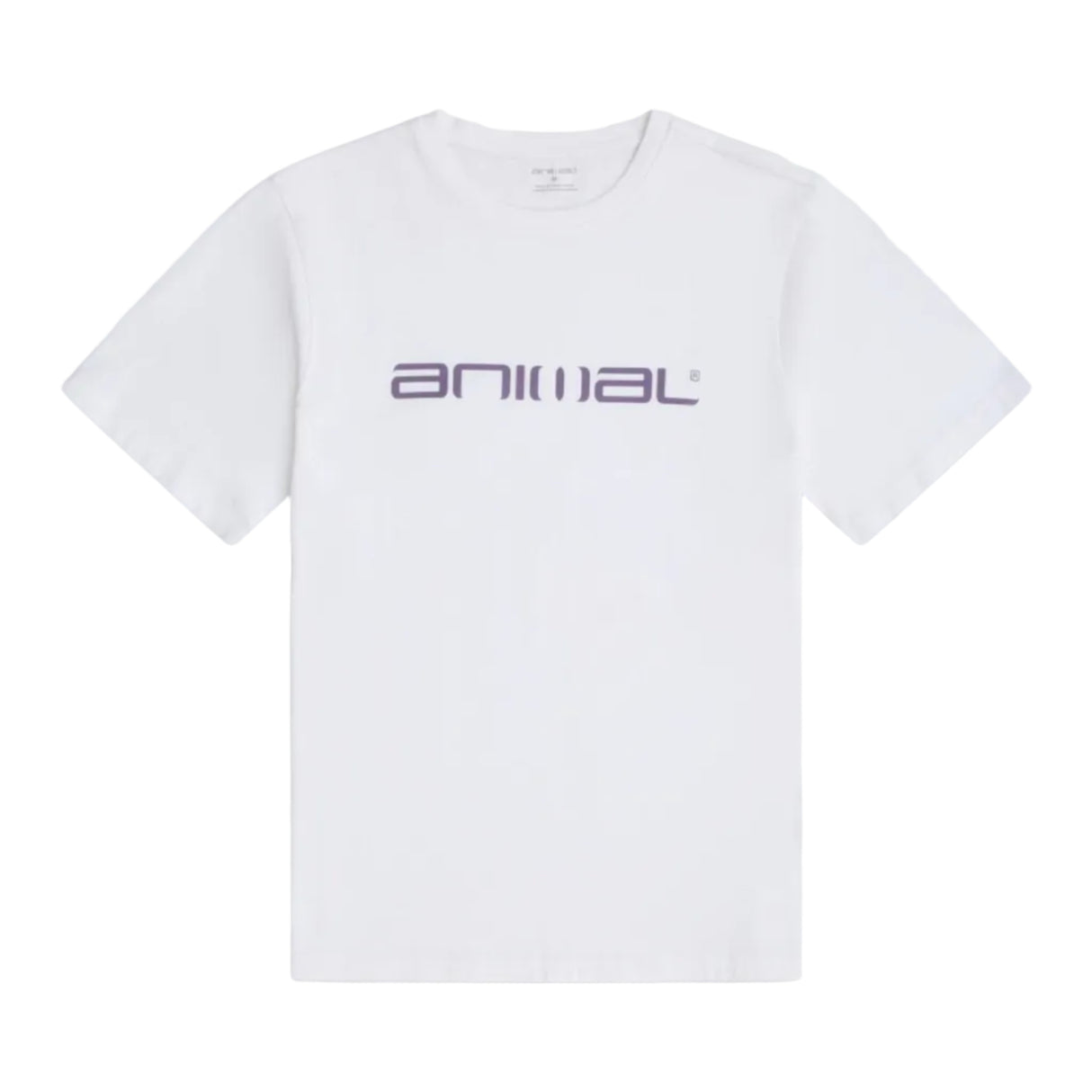 Animal Mens Classico Organic T-Shirt Off White
