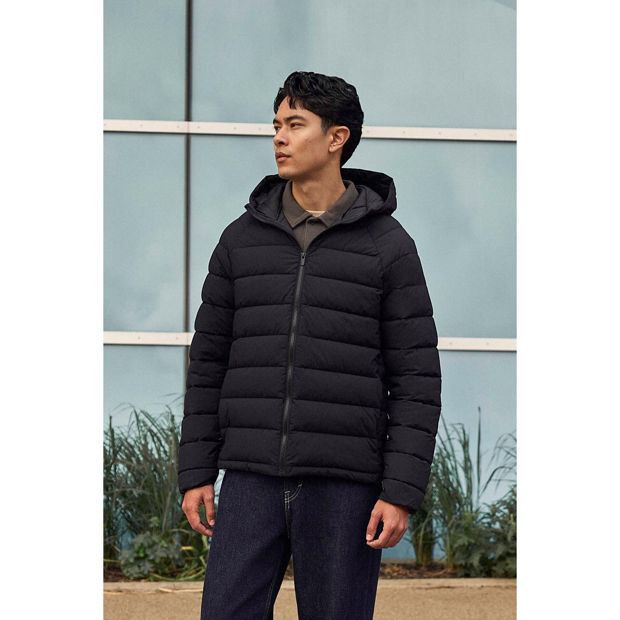 Animal Mens Cloud Cosi Light Padded Jacket Black