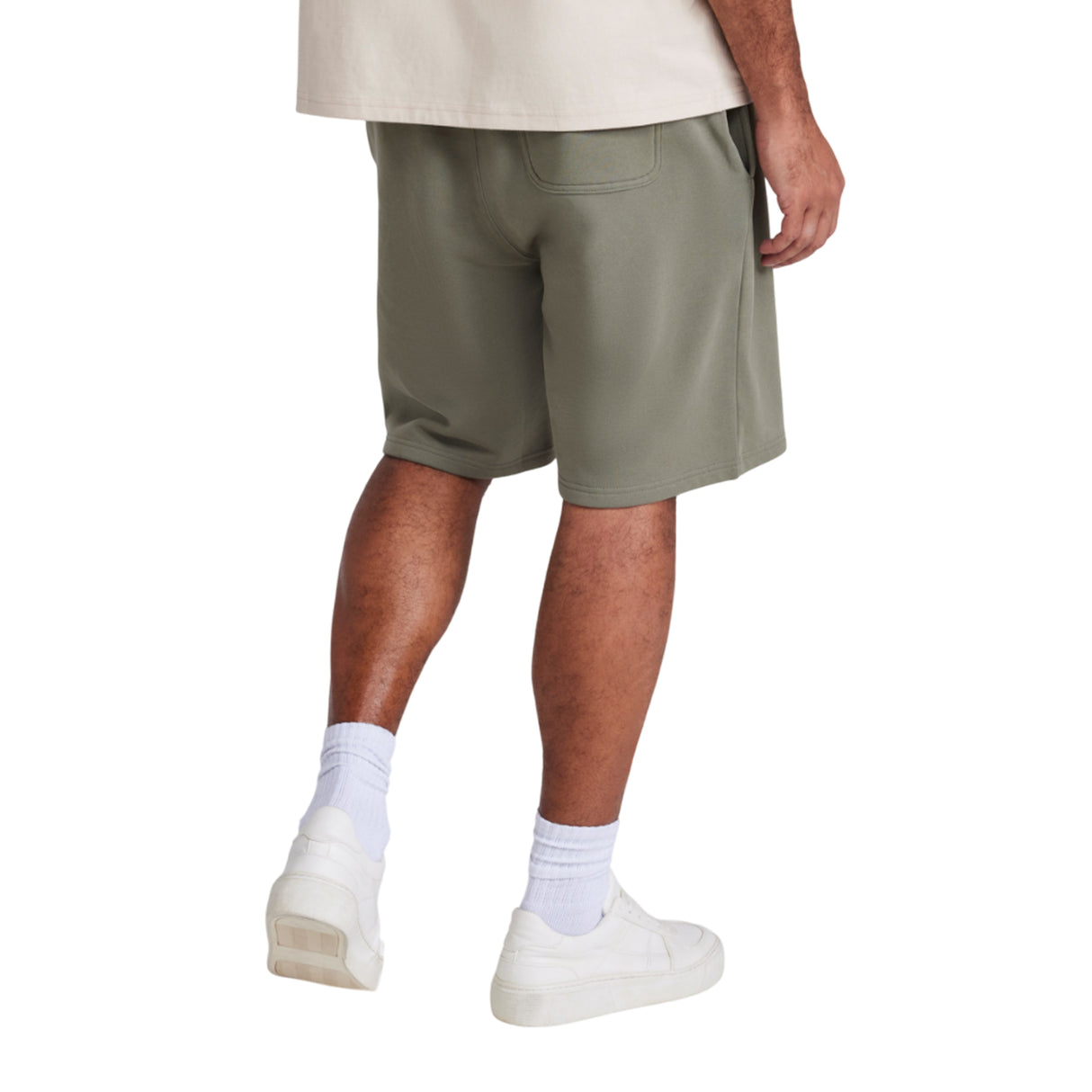Animal Mens Driver Casual Shorts Khaki Green