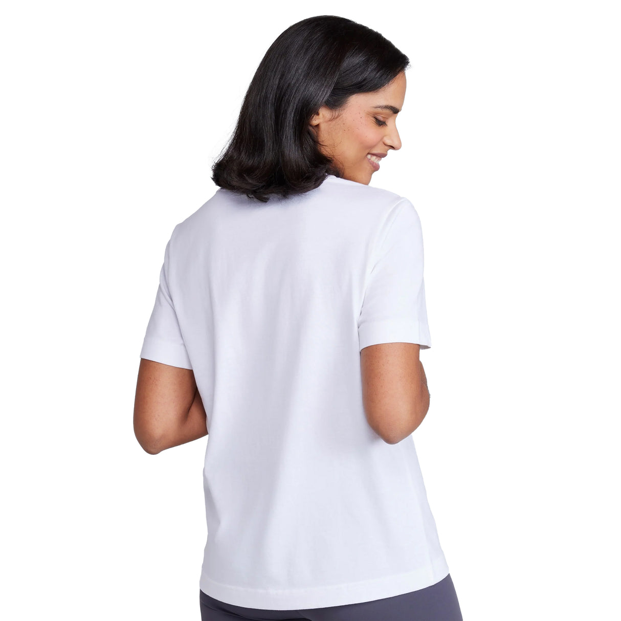 Animal Womens Plain T-Shirt White