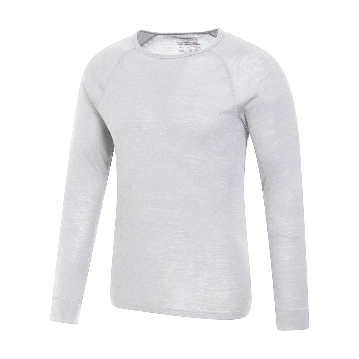 Mountain Warehouse Mens Merino Wool Thermal Top White
