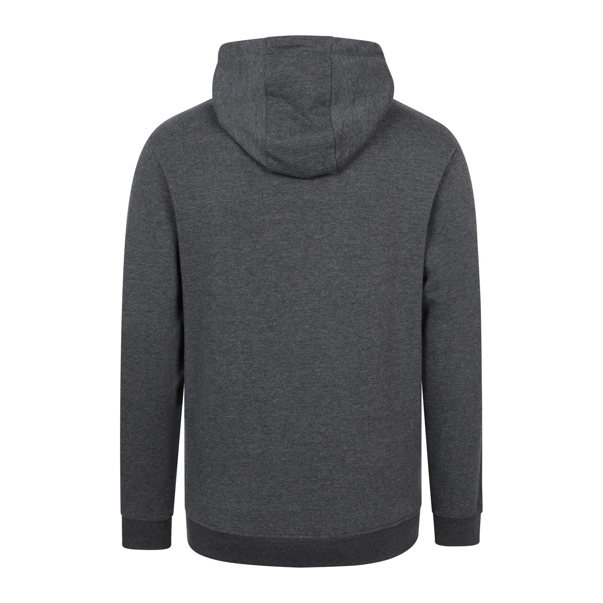 Mountain Warehouse Mens Great British Weather Overhead Hoodie Charcoal