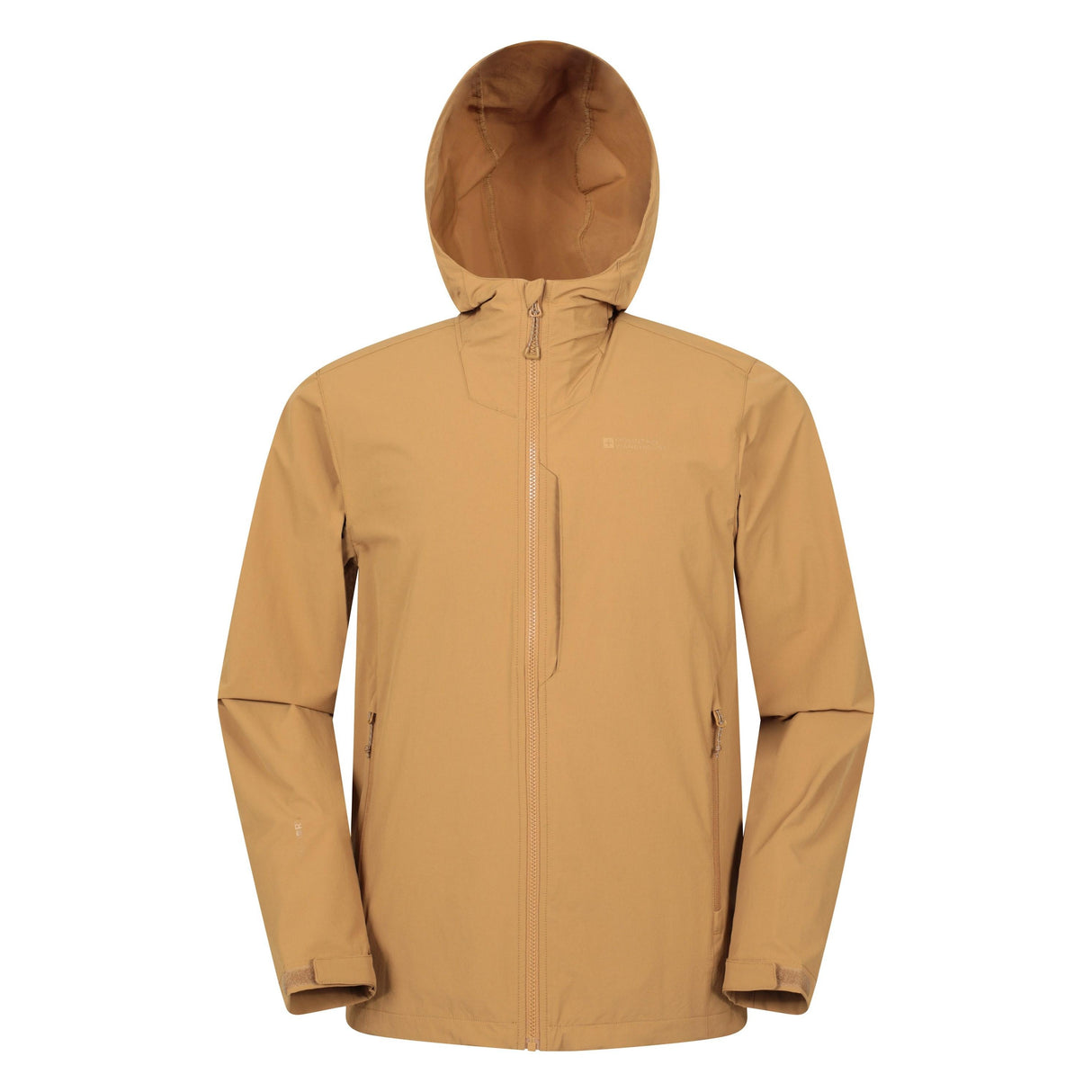 Mountain Warehouse Mens Retreat Packable Soft Shell Jacket Tan