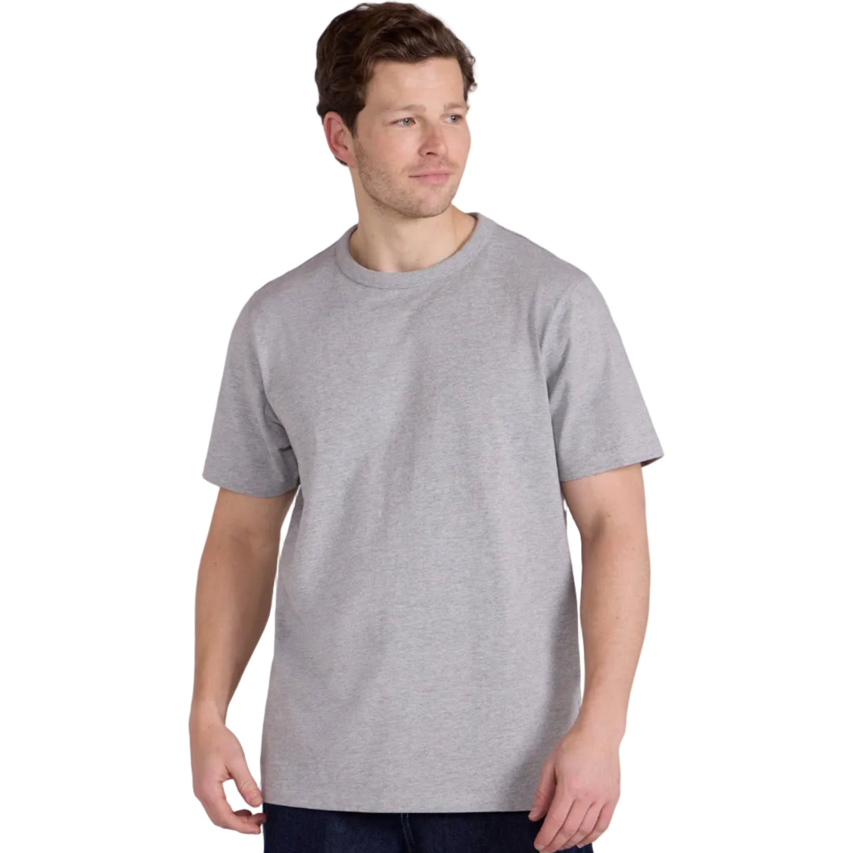 Animal Mens Otis Plain Oversized T-Shirt Grey