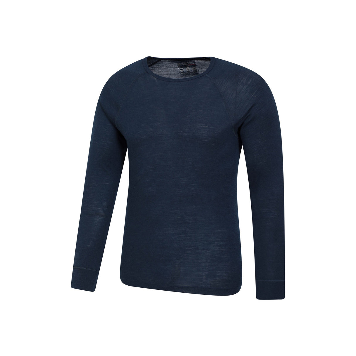 Mountain Warehouse Mens Merino Wool Base Layer Top (Pack of 2) Navy