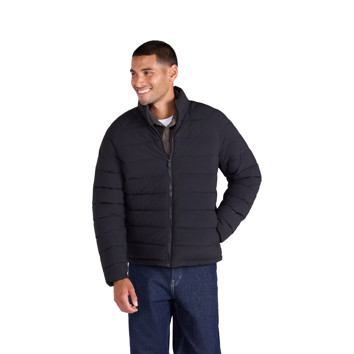 Animal Mens Light Cosi Padded Jacket Black